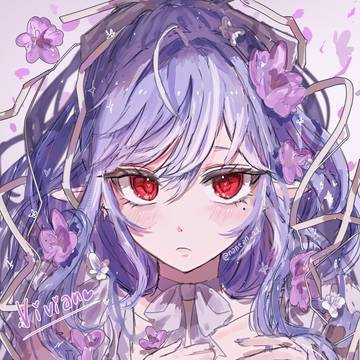 ビビアンちゃん💜🤍🌸
