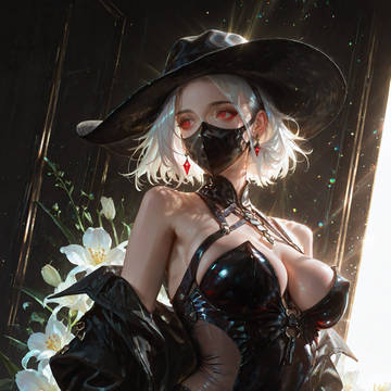 黒紗の眼光 — Chiaroscuro Veil: The Cr