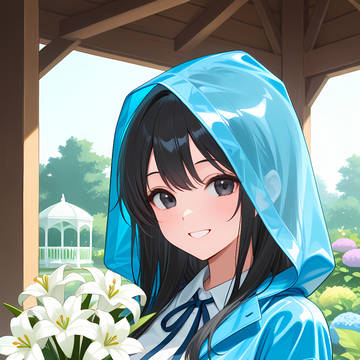 花と少女