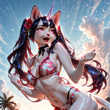 波飛沫の輝き — Summer Splash: Freija's