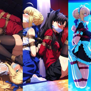 Fate-SaberX远坂凛 SaberXTohsakaRin