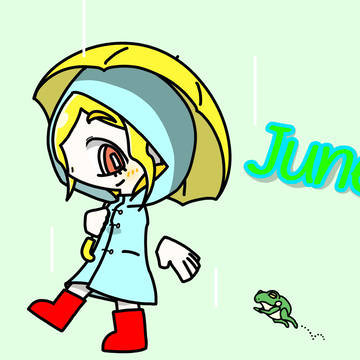 《梅雨の季節　望月聖》