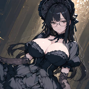 ゴスロリ美女