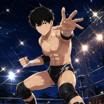 Wrestler Morihito