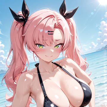 Nicole on the beach!!