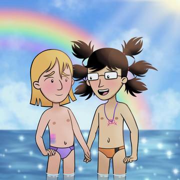 Samantha and Freddi Topless