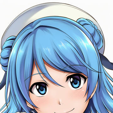 『青髪』浦風