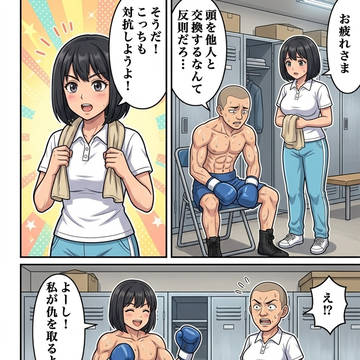 ボクシング選手になったマネージャー2
