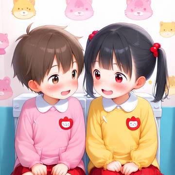 おしっこ係の赤目ちゃん