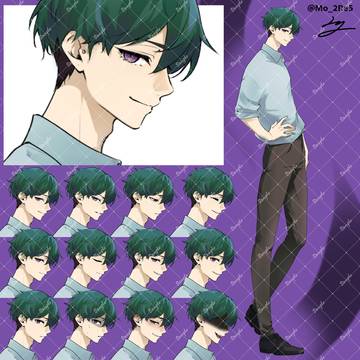 立ち絵11 【表情差分12種類】