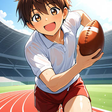 【来週からはラグビーの豊川くん!🏉】