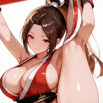 不知火舞 I字開脚