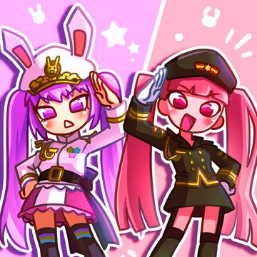 セリカちゃんとスミレちゃん🚀