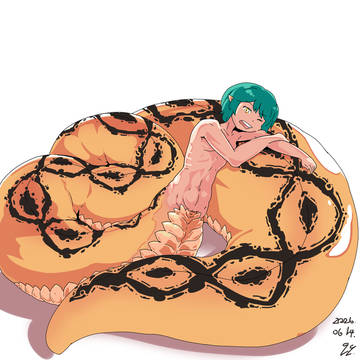 ラミアの描画09