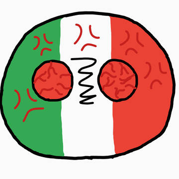 フリー素材　イタリア怒
