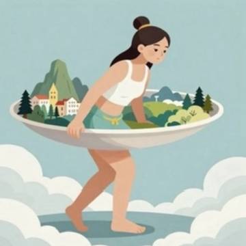 この世界は女神の身体に付いている