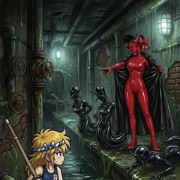 ラバーナメクジ怪人化