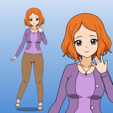 female camper