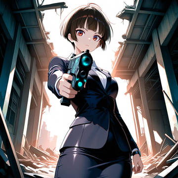 PSYCO-PASS Akane Execution