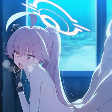 ホシノ後ろから
