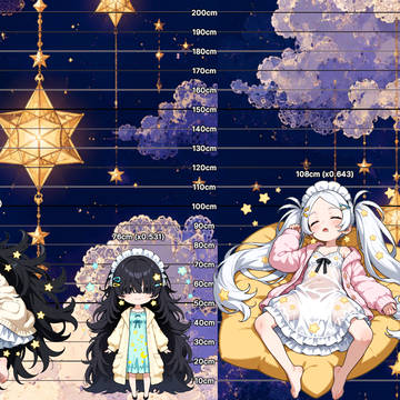 ゆめかわおやすみコーデメイドちゃん