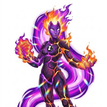 Fusion Anodite X Ben 10 Alien 01