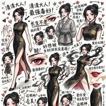 狂热粉绘本：张清/玉玲珑/孙琳/张雅/陆晚乔/裴凤红/孟文雅