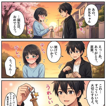 誕生日のプレゼント
