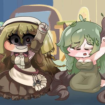 (CM) 벌서는 겨붕이와 주농이 !!깜놀주의!!