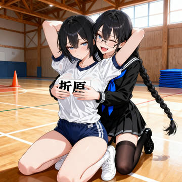 クルマイ　背後から胸揉み