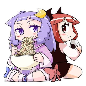 片手で二郎をキープ出来る女