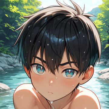 水浴び