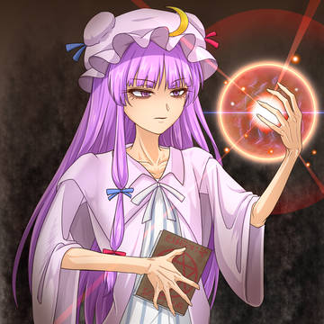 細いパチュリー