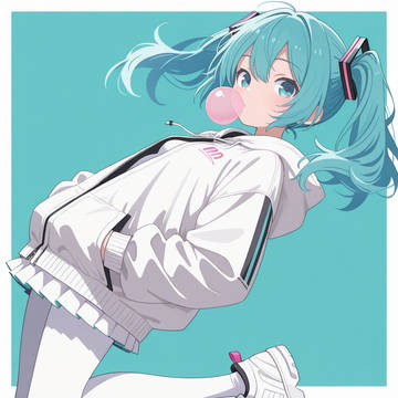 miku ai 白ジャケット