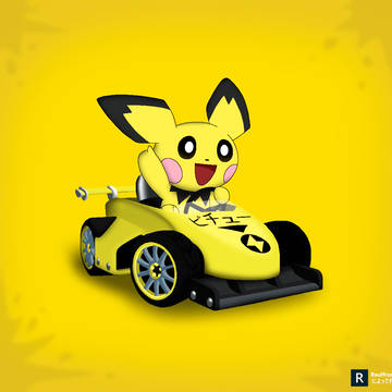 ピチューのカート