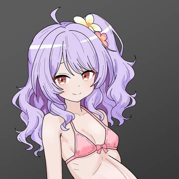 ボテ腹ビキニ_プルメリア