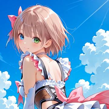 白井日菜子ちゃん(BLUE REFLECTION)のパンツ