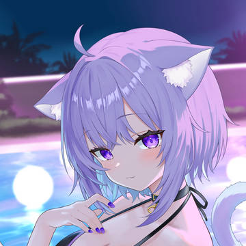 おにゃにゃ〜、どこ見てるの〜？