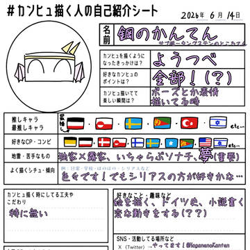 今更ながら自己紹介!