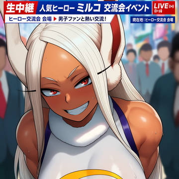 【ヒロアカ】裸メラその②