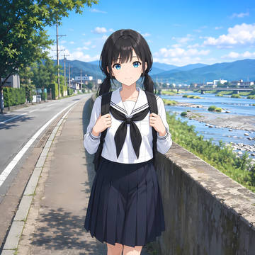 🏫福井市大安寺中学校 夏服（長袖）