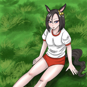 草原の女帝(体操着)