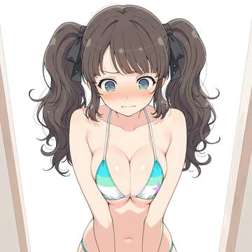 ツインテールの女の子 〜恥じらいの放尿〜