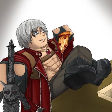 wacky pizza man and his lovely p