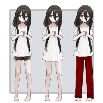 中国うさぎ　フリー立ち絵素材　ver1.1 psd