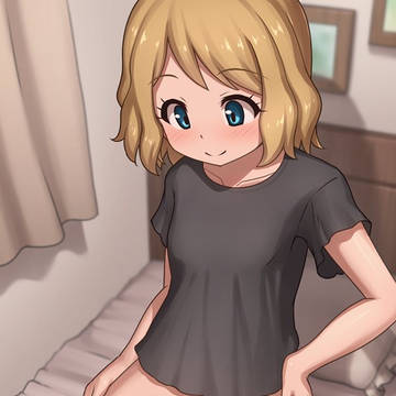 ぬいぐるみにおしっこしちゃうセレナちゃん
