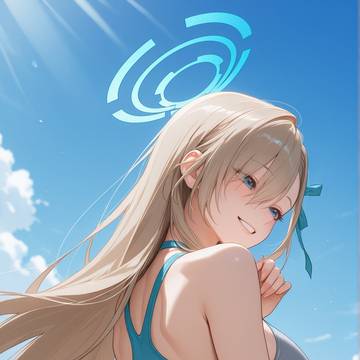 下着と水着の一之瀬アスナさん