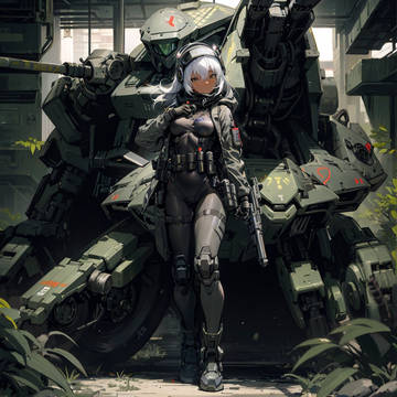 Girl and Robot