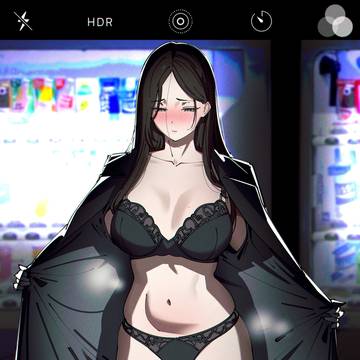 人妻と露出プレイ