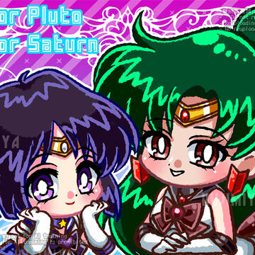 サターン&プルート🌟